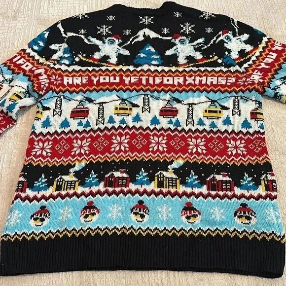 Lefties Christmas Sweater Are you yedi for Xmas? Lights up Size EU L Rare - Picture 8 of 9